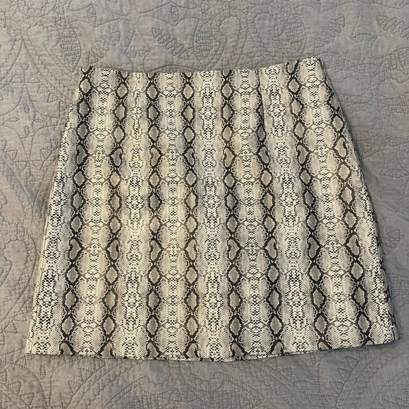 Altar'd State | Skirts | Altard State Snake Print Leather Skirt | Poshmark